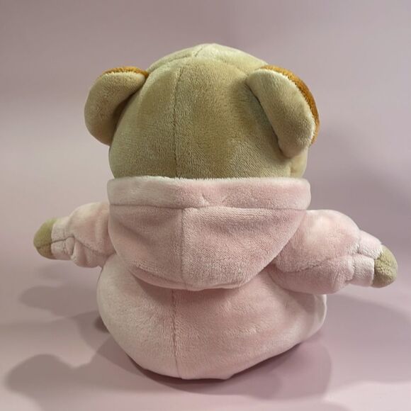 Ty Baby Collection PJ Bear Plush Toy Pink Hooded Pajamas 8" No tags attached - Picture 3 of 7